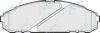 APEC braking PAD876 Brake Pad Set, disc brake